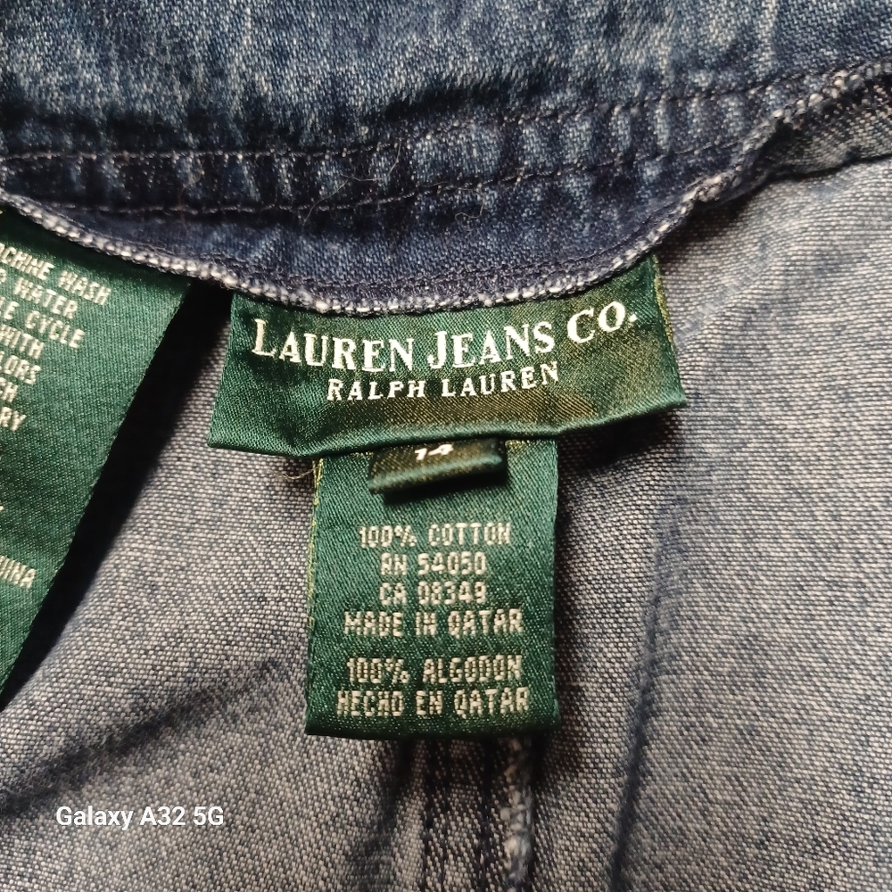 Ralph Lauren Blue Maxi Pencil Skirt for Work Size 14 - Picture 13 of 15